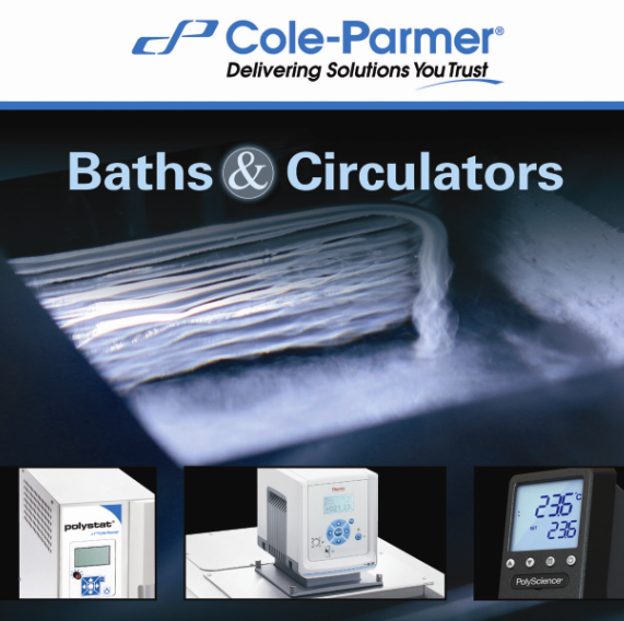 ColeParmer Releases Baths & Circulators Catalog