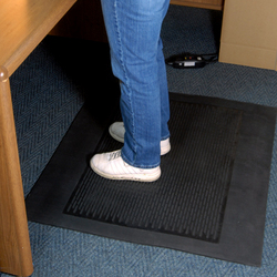 Ergonomic Anti Fatigue Mats, Solid Floor Matting, Barefoot