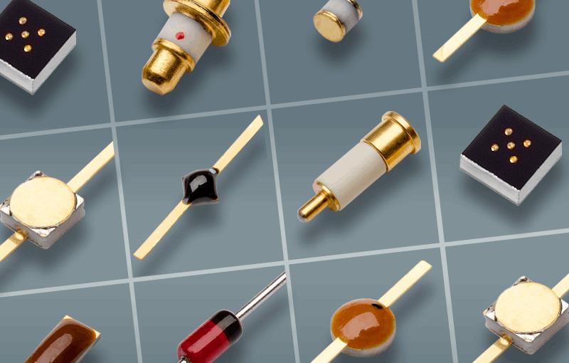 Up To 40 GHz Schottky Barrier Diodes With Low Junction Capacitances For