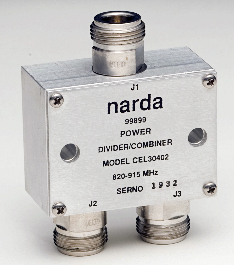 Power Combiner/Divider For 900 MHz Wireless Systems 30402 Narda