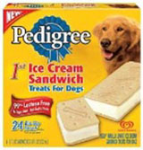 pedigree dog ice cream