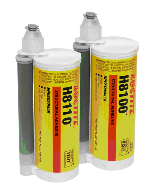 UltraFast Loctite Structural Acrylic Adhesives Allow Metal Assemblies