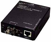 10BASE-T To 10BASE-FL Media Converter