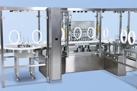 Vial filling machine Clearance