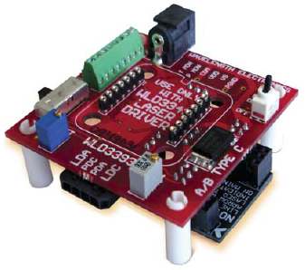 Laser Diode Driver Evaluation Board: WLD3393