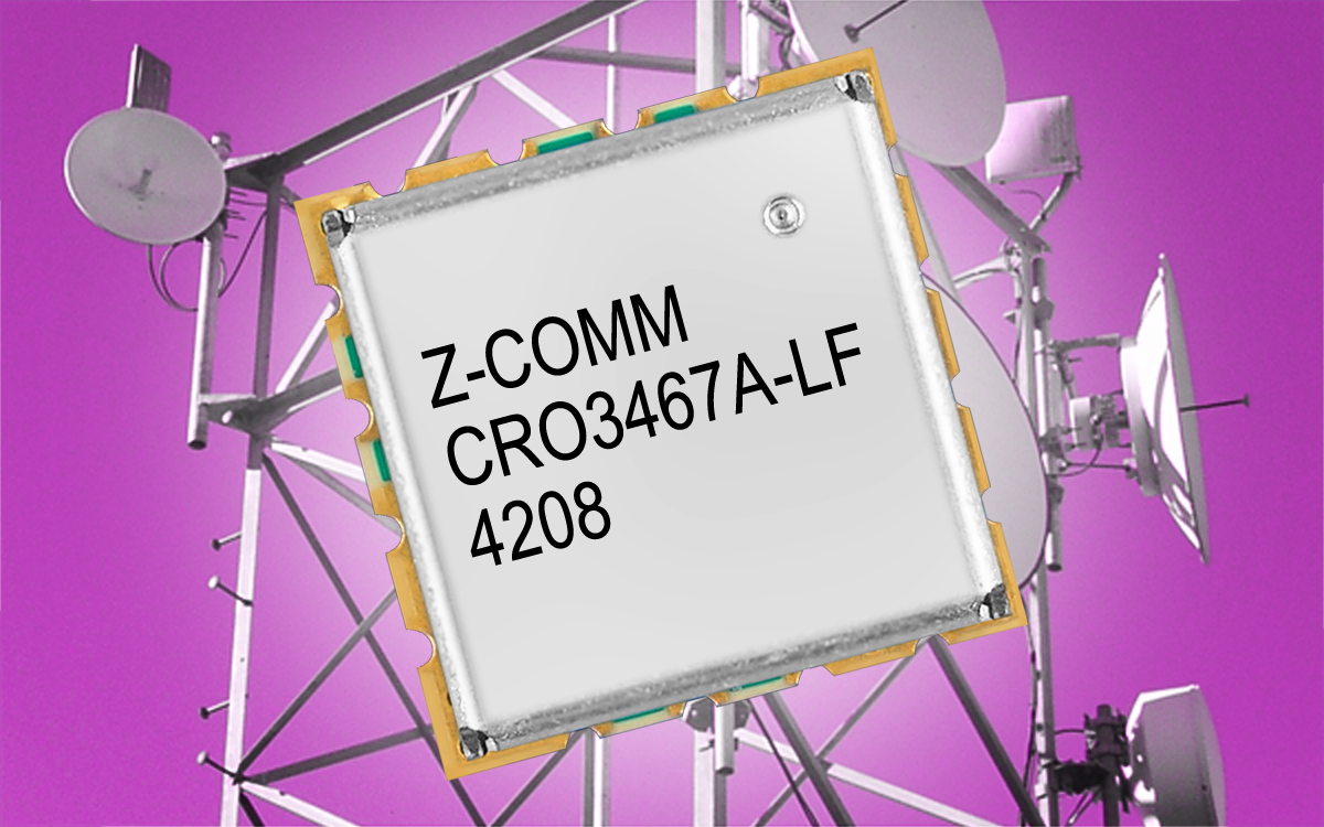 Launches Coaxial Resonator VCO With Ultra Low Phase Noise