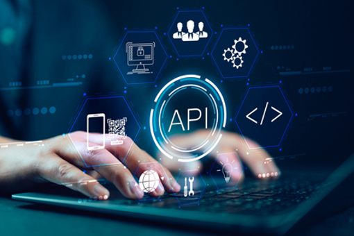 API Application Programming Interface connects services, internet data communication-GettyImages-2203607940
