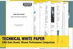 CAGI Data Sheets: Blower Performance Comparison Technical White Paper