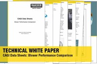 CAGI Data Sheets: Blower Performance Comparison Technical White Paper