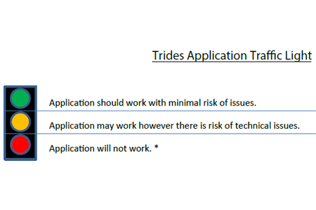 Trides Application Traffic Light