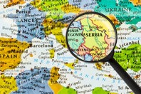 Map of Republic of Serbia-GettyImages-532960382