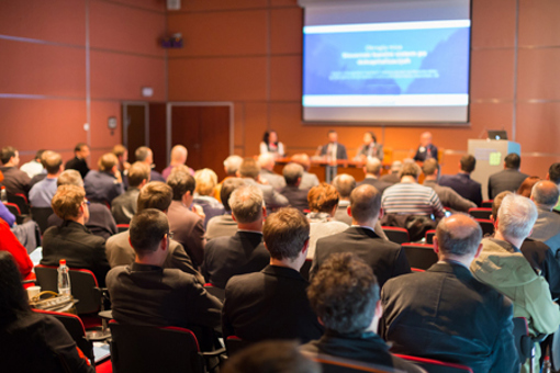 audience at conference hall-GettyImages-493958679