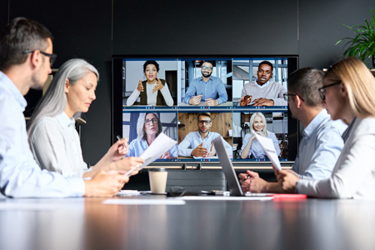 Online Video Conference GettyImages-1325899588