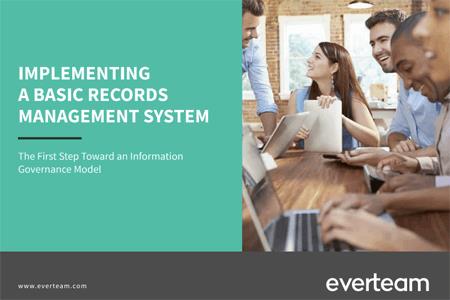 Implementing A Basic Records Management System