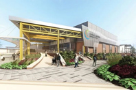 Rendering of the new Moore Center at CCCC