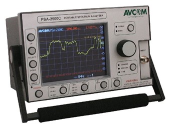 Portable Spectrum Analyzer: PSA-2500C Portable Spectrum Analyzer: PSA-2500C