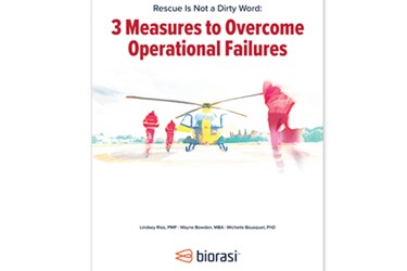 biorasi Rescue Is Not A Dirty Word: 3 Measures To Overcome Operational Failures