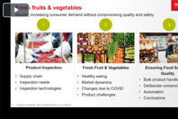 Fresh Fruits & Vegetables - Meeting Increasing Consumer Demand Fresh Fruits and Vegetables