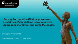 Solving Formulation Challenges Across Modalities: Patient-Centric Nanoparticle Approaches for Small and Large Molecules