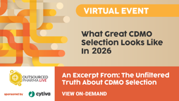 What Great CDMO Selection Looks Like In 2026