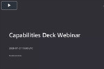 Capabilities Deck Webinar