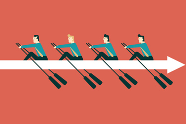 Rowers on an arrow-GettyImages-2230670817