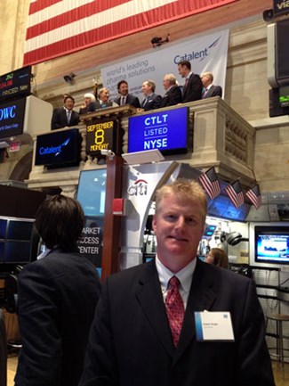 Rob On NYSE Floor Rob On NYSE Floor