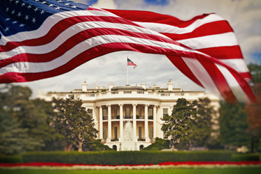 White House American flag GettyImages-918426992