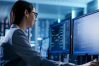 IT Engineer Working in Monitoring Room-iStock-808157346