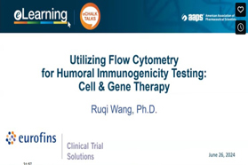 Utilizing Flow Cytometry For Humoral Immunogenicity Testing: Cell & Gene Therapy eurofins utilizing webinar thumb