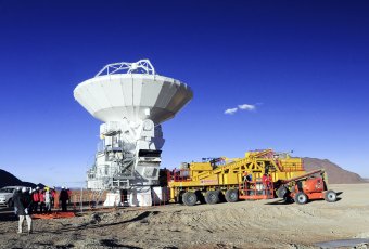 ALMA Telescope Reaches New Heights