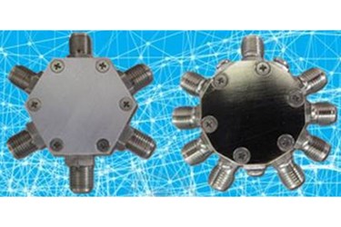 5-Way and 8-Way Resistive Power Dividers and Combiners 