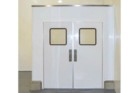 Solid Core Cleanroom Service Doors For Drug Manufacturing Germfree - solid core doors