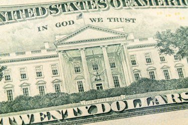 White House on 20 dollary bill-GettyImages-1441987746 White House on 20 dollary bill-GettyImages-1441987746