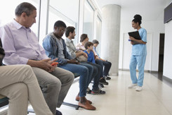 Female nurse working at hospital-GettyImages-1333203074