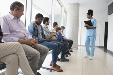 Female nurse working at hospital-GettyImages-1333203074