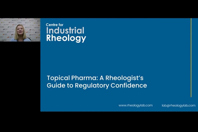 A Rheologist's Guide To Regulatory Confidence