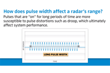 WTG - pulse width range WTG - pulse width range