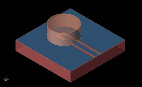 XFdtd Simulation Of A mmWave On-Chip Cylindrical Dielectric Resonator ...