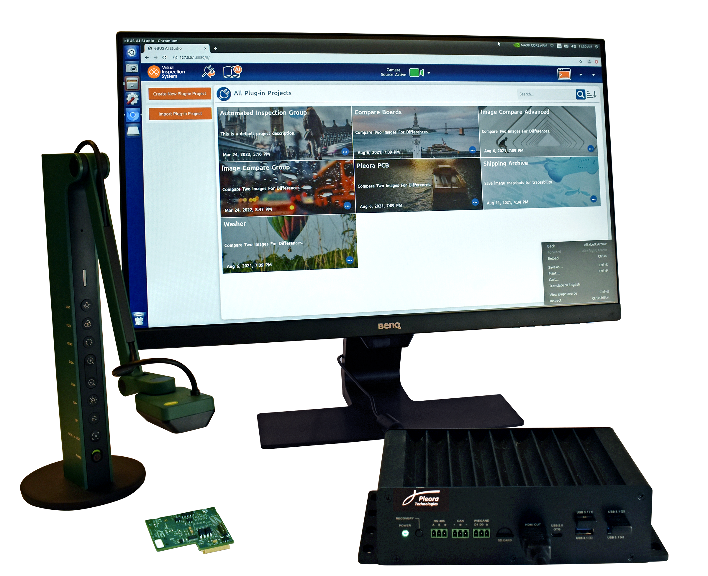 Pleora's Visual Inspection System Ensures End-to-End Quality for DICA Electronics - Vimarsana News