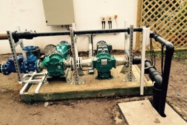 Borger%27s pumps have solved a hotel%27s sewage problem Borger%27s pumps have solved a hotel%27s sewage problem