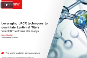 Leveraging dPCR r Techniques To Quantitate Lentivirus Particles