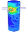 Accurate modeling of difficult reactor geometry permits CFD simulation of nuclear event Accurate modeling of difficult reactor geometry permits CFD simulation of nuclear event