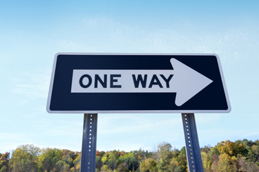 One Way Sign-GettyImages-2229602821 One Way Sign-GettyImages-2229602821