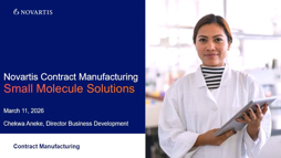 Novartis Small Molecule March 2026