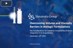 Overcoming Volume And Viscosity Barriers In Biologic Formulations