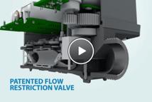 E-Series Plus with Integrated Shutoff Valve Animation