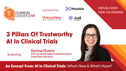 3 Pillars Of Trustworthy AI In Clinical Trials