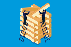 business project process and development, career growth-GettyImages-1305009171