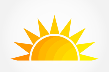 sunset sun icon-GettyImages-1328515298
